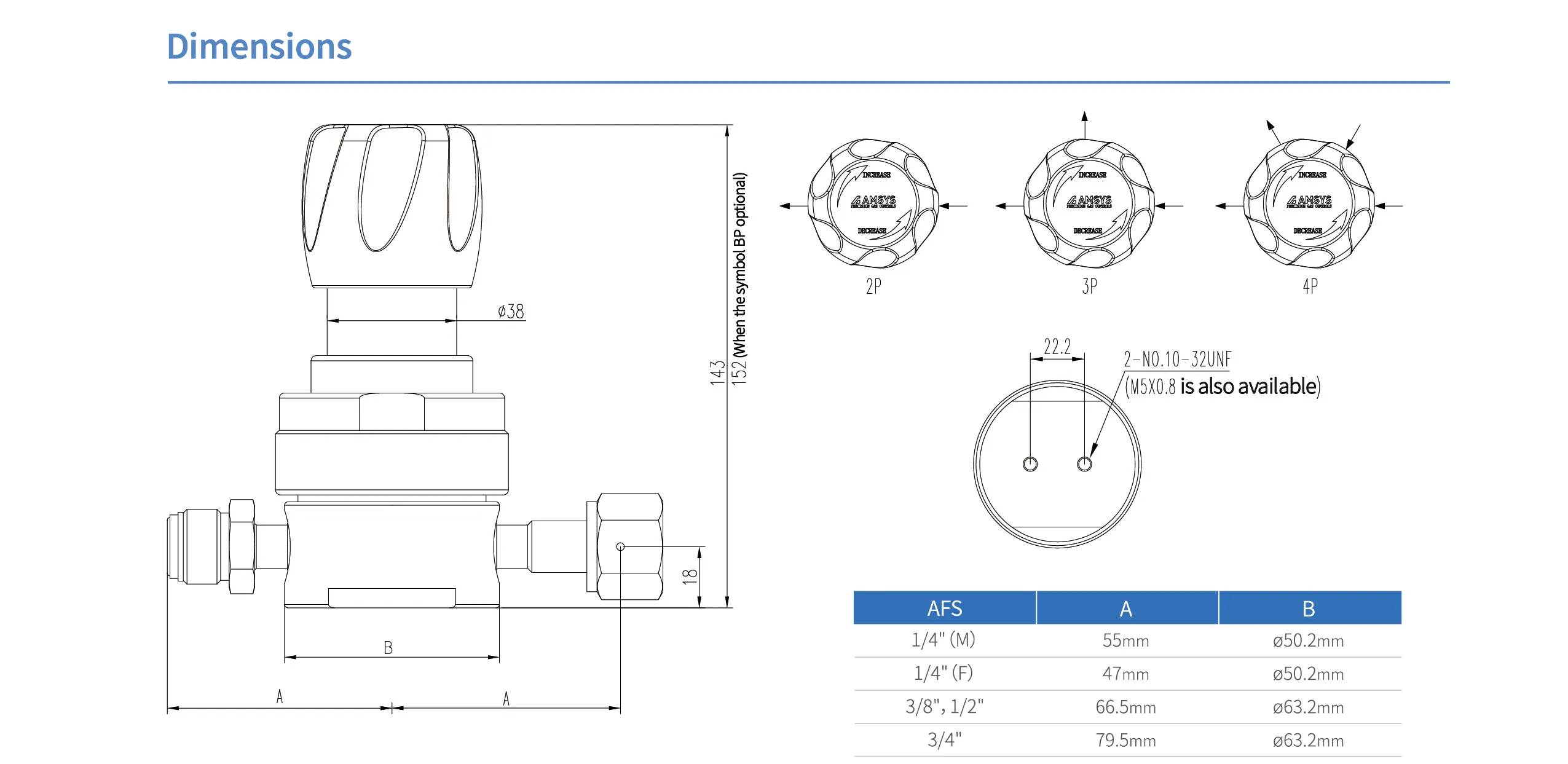 Регулятор AMFLO UHP AU23 Материал: Код SH (Body-SUS316L VAR; Poppet, Nozzle,Diaphragm, Gland-Hastelloy®C-22,Seat: PCTFE) ; Поверхность 0.25 um; 2х портовый, вх. давл. 206 бар, CV-0.9